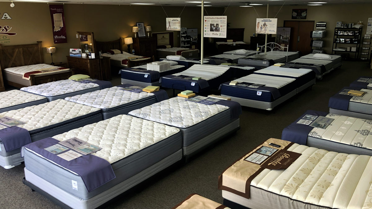 Bowles Mattresses sold right here at Long's Mattress in Avon, Indiana.