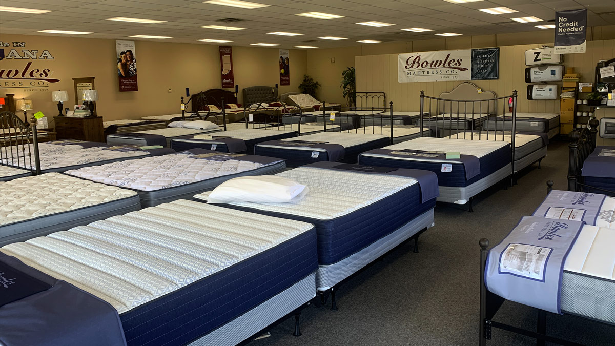 Bowles Mattresses at Long's Mattress in Castleton, Indiana