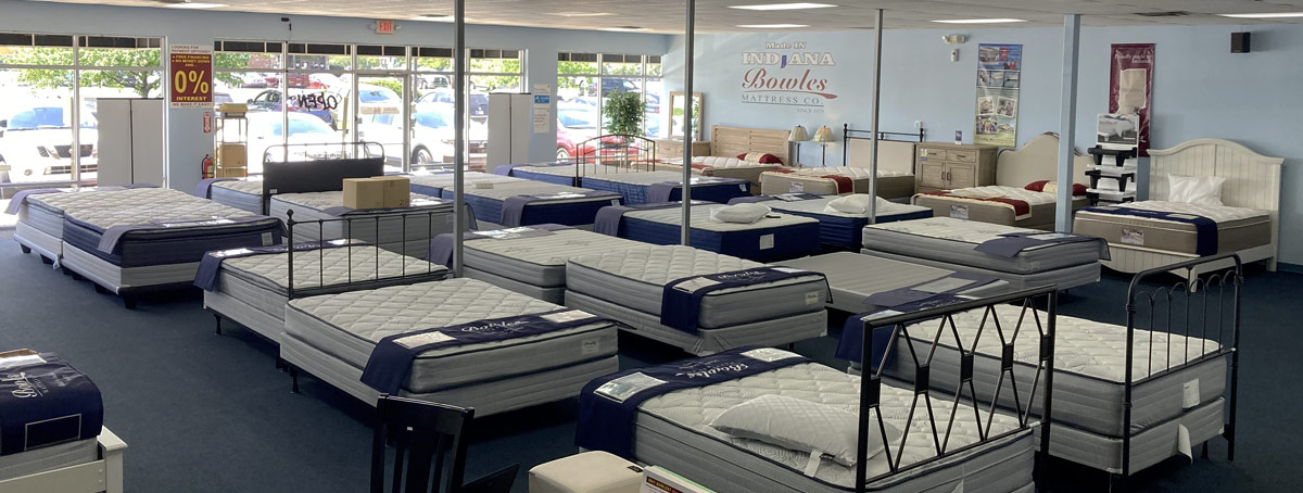Bowles Mattresses sold right here at Long's Mattress in Greenfield, Indiana.