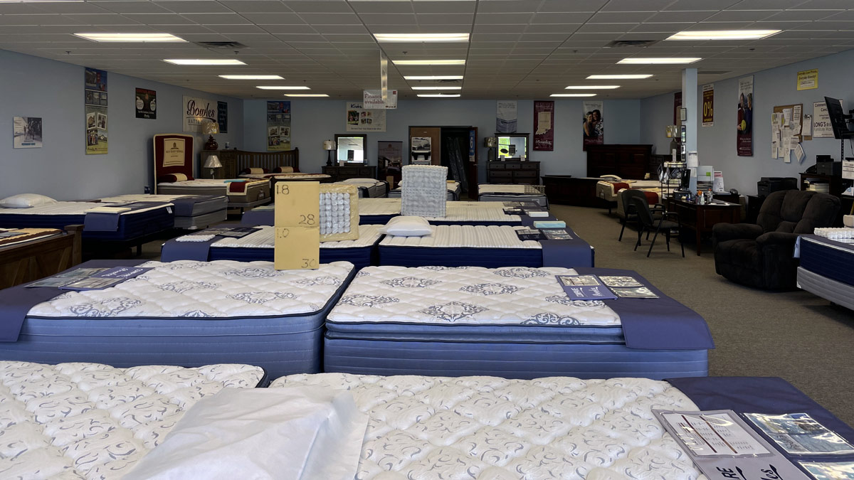 Bowles Mattresses sold right here at Long's Mattress in Noblesville, Indiana.